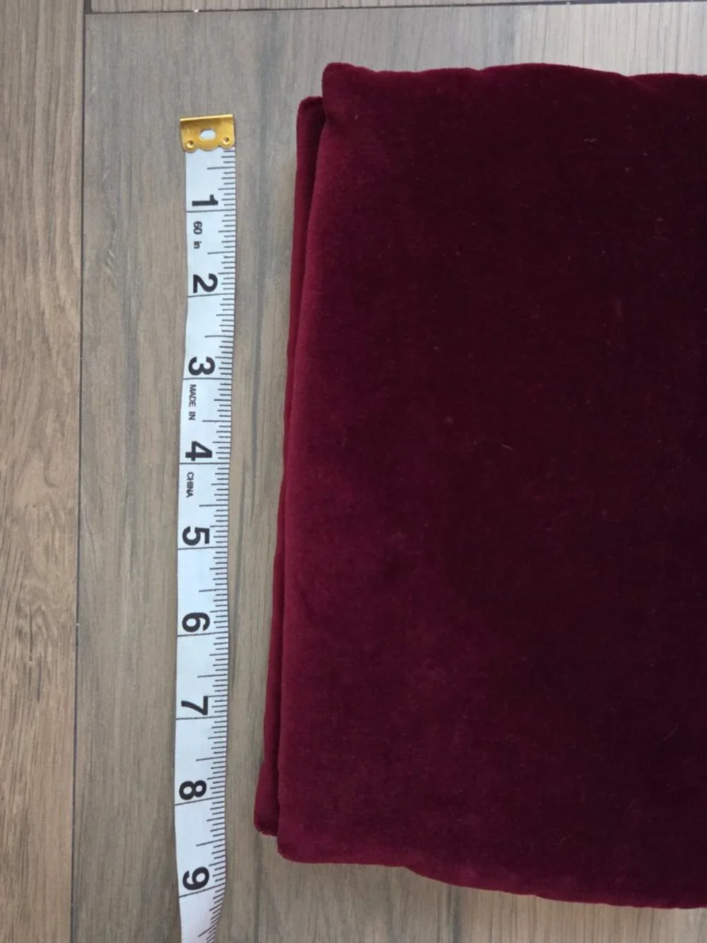 Gucci Hollywood Forever Collection Burgundy Velvet Satin Pouch Dust Bag